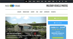 Desktop Screenshot of militaryvehicle-photos.net